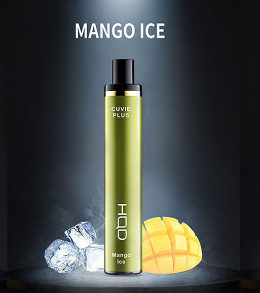 HQD Cuvie Plus Mango Ice Disposable Vape Flavors